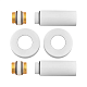 Комплект подовжувачів 1/2Fx1/2M білий KOER KF.SET.06MF WHITE (KR5850)