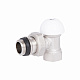 Кран радіаторний Thermo Alliance Standart Powerful 1/2" з антипротіканням кутовий SF233W15