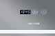 Дзеркало MIXXUS WARM MR02-100x70 з LED Touch, Anti-fog, димером, рег. яскравості, годинником (MI6002)