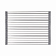 Сушарка на кухонну мийку Lidz Acsis LA01 Gray, кругла основа, для посуду 440х320 мм LDACSLA01GRA49779