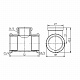 Трійник редукційний Thermo Alliance Forte 3/4"х1/2"х3/4" ВВ SF362201520