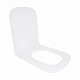 Сидіння для унітазу Qtap (Gemini 490) 428x344x37,5 мм, White, з мікроліфтом, Slim Duroplast, Quick Release QTSC179W49385