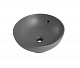 Раковина накладна MIXXUS PREMIUM TOPPER-0201 GRAY 410x410x165mm (перелив) (MP6649)