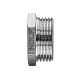 Футорка нікельована NOLF NFC.F0608-N-3/4"Mx1/2"F (NF3123)