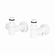 Комплект кранів Thermo Alliance Standart 1/2" бiлий, для рушникосушарки кутовий SF395W15HEW