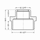 Ніпель Thermo Alliance Standart 1 1/2"х1 1/4" ЗР SD4084032
