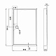 Душовий піддон KAPIELKA ST120x80х14 низький, прямокутний, діаметр зливу 52 мм Lidz