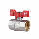 Кран кульовий Thermo Alliance Standart 1" ВР для води (метелик) SD602NW25PN40