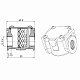 Фільтр алюмінієвий Thermo Alliance Standart 3/4" SD121G20