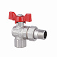 Кран кульовий «Американка» Thermo Alliance Forte 1/2" кутовий SF221W15