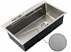 Мийка з нерж. сталі MIXXUS PREMIUM MH7545-SET-05 MICRO DECOR NANO-SILVER (3.0/0.8) комплект (Колір нерж) (MX9635)