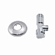 Кран приладовий буксовий Icma 1/2" х3/8" кутовий №519