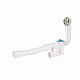 Сифон для ванни Lidz (WHI) 60 03 V002 00 з ревізією (вихід 50 мм)