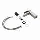 Змішувач для раковини низький Lidz Helix 001F (k35)  LDHEL001FNKS49178 Nickel
