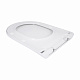Qtap Сидіння для унітаза (Robin 520, Scorpio 520) 465x363x60 мм, White, з мікроліфтом, Slim Duroplast, MagLock QTSC179W48916