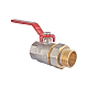 Кран з американкою ручка важіль KOER KR.229 - 1 1/2" (KR5664)