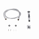 Набор для гігієнічного душу Qtap Inspai-Varius округлий QTSETCRMA021 Chrome/Grey (Set)