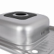 Кухонна мийка Brinex 6050-L 0,6 мм Satin (BRIN6050LSAT06)