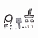 Змішувач для ванни Qtap Presto (з душовим гарнітуром) QTPRE259GRP45584 Gunmetal Black