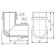Кут SD Forte 3/4" ЗЗ SF37320