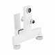 Змішувач для ванни Qtap Gemini (з душовим гарнітуром) QTGEM259CRW45683 Chrome/White