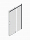 Двері у нішу розсувні KOER SR SD01-120x200-TR-07 прозоре скло EASY CLEAN 8мм графіт (KR5378)
