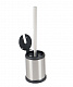 Йоржик для унітазу підлоговий MIXXUS TOPPER-TB0201 SS COLOR (колір нержавійка) (MI7093)