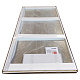 Душова перегородка Walk-In KOER SR SP02-100x200-TR-01 прозоре скло EASY CLEAN 8мм хром (KR5395)