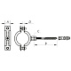 Хомут трубний оцинкований Koer KCB.10.G 3/4" (26-30) сірий (KR2785)