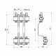 Колектор Thermo Alliance Forte 1" 3 виходи SF002W3