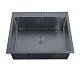 Мийка Zerix ZH5045-215 Nano-Black (3.0/0.8) з нерж. сталі  (MX1580)