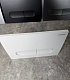 Панель змиву KOER KT-0608-03 240x160x10mm пластикова, кнопка закруглена (колір білий) (KR6123)