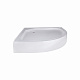 Душова кабіна Lidz Latwa SC80x80.SAT.LOW.GR, скло тон. 4 мм + Lidz Душовий піддон KAPIELKA ST80x80x14