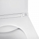 Унітаз підвісний Kroner Eifel WHI493436 RIMLESS безобідковий з сидінням Slim Duroplast / Soft-close / Quick relase