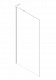 Душова перегородка Walk-In KOER SR SP02-100x200-TR-01 прозоре скло EASY CLEAN 8мм хром (KR5395)