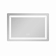 Дзеркало Qtap Cardinal (CA2) 800х600 з LED-підсвічуванням Touch, з антизапотіванням, з димером, рег. темп. кольору (3000-6500K) QT0478C806048457