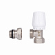 Кран радіаторний Thermo Alliance Base 1/2" ВЗ з антипротіканням кутовий SD228W15