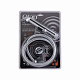 Набор для гігієнічного душу Qtap Inspai-Varius округлий QTSETCRMA021 Chrome/Grey (Set)