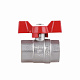 Кран кульовий Thermo Alliance Standart 1" ВР для води (метелик) SD602NW25PN40