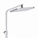 Душова система універсальна Qtap Swan Cascada на три споживачі (з виливом) QTSWA111CRW45570 Chrome/White