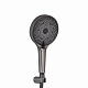 Змішувач для ванни Qtap Slavonice (з душовим гарнітуром) QTSLV259GMB48035 Gunmetal Black PVD