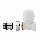 Кран радиаторный Icma 1/2" с антипротечкой прямой №1125