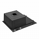Кухонна мийка Kroner KRP Schwarze - 6350LHM PVD (3.0/1.0 мм)