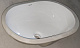 Раковина врізна під стільницю MIXXUS PREMIUM ELLIPSE-1701 570х385х205mm (перелив) (MP6566)