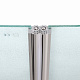 Штора на ванну Qtap Gemini CRM407513RP стекло Pear 6 мм, 75х130 см