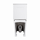 Унітаз-компакт Qtap Nando безобідковий з сидінням Soft-close QT12221222AW