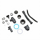 Кухонна мийка Kroner KRP Schwarze - SET7545NB PVD (3.0/0.8 мм)
