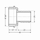 Штуцер Thermo Alliance Standart 25х3/4" ЗР SD4272025