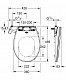 Кришка-біде Grohe Bau Ceramic (39648SH0)