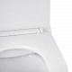 Унітаз підвісний Kroner Harz WHI493736 RIMLESS безобідковий з сидінням Slim Duroplast / Soft-close / Quick relase (KH493736WHIR)